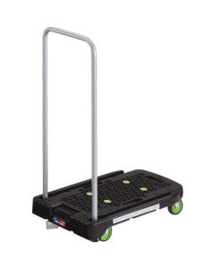 Resin Platform Truck Acro Carry (folding handle type/made of recycled polypropylene)  With stopper