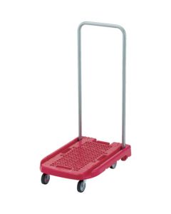 Resin Platform Truck Acro Carry (folding handle type/made of recycled polypropylene)  With stopper