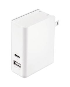 เครื่องชาร์จ AC ที่เข้ากันได้กับ USB Power Delivery (2 พอร์ต, รวม 30W)