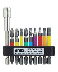 ACMH9-E ชุดดอกไขควง Color Bit + Extension Holder
