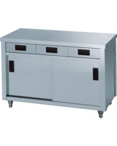 Stainless Steel Cabinets with Drawer
