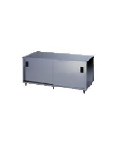Stainless Steel Cabinets with Both Side Double Sliding Door 1อัน