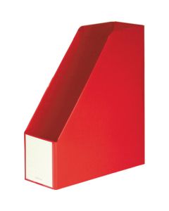 Ad One กล่องใส่แฟ้ม A4 แนวตั้ง สีแดง