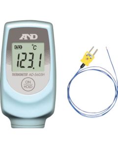 เทอร์โมคัปเปิลเทอร์โมมิเตอร์ (ชนิด K) AD5605H พร้อมการสอบเทียบทั่วไป (ISO) (รายงานการตรวจสอบ + ไดอะแกรมระบบตรวจสอบย้อนกลับ)