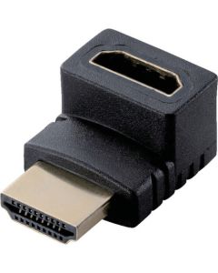 Right angle HDMI adapter/Upwards/AF-AF/Black 1อัน