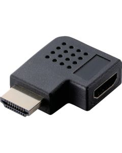 Right angle HDMI adapter/Leftwards/AF-AF/Black 1อัน