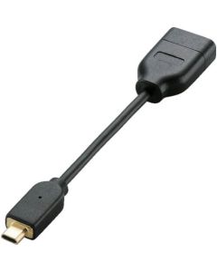 อะแดปเตอร์แปลง HDMI microUSB สีดำ