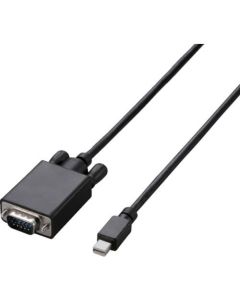 Conversion cable/mini display-VGA/1.0m/Black 1เส้น
