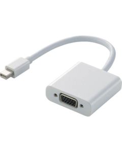Display Port mini(m)- Dsub 15 pin mini(f)cable/0.15.0m/for Apple/adapter/White 1อัน
