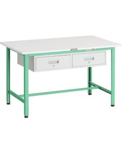 Light-Duty Workbenches c/w 2 Drawers 1อัน