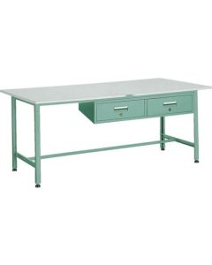 Light-Duty Workbenches c/w 2 Drawers 1อัน