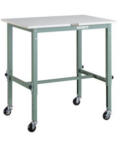 Light High Duty Workbench c/w 75mm Casters