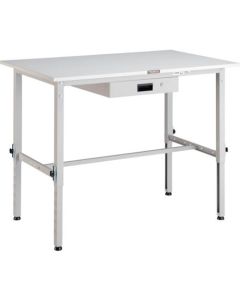 โต๊ะทำงานปรับความสูงได้ชนิด AEM 1200 x 750 บาง 1 ลิ้นชัก สี W