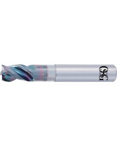 DLC Coated Carbide End Mill for Non-Ferrous Materials High Performance Type 3-Flute Short Type Sharpe Corner Edge Type AE-VTS-N เส้นละ 1 เส้น