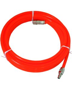 ชุดข้อต่อท่อถัก สีส้ม CHS 8 x 12mm/30m