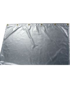 Single-sided aluminum coat aramid sheet(Heat resistant/Heat plotect) 1แผ่น