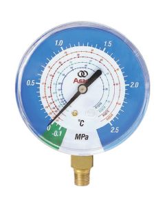 เกจวัดความดันต่ำสำหรับ R407C ฯลฯ φ80mm