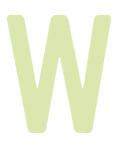 Alphabet Sticker