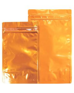 Aluminum Colored Standing Zipper Bag ถุงละ 50แผ่น