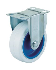 Plate Type Caster Air Caster  (nylon wheel rubber tire)