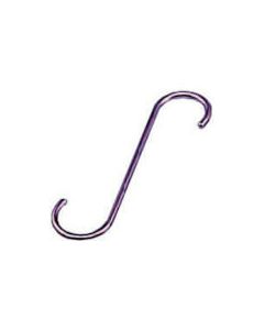 Alminum Longer S Hookcolored Straight Type 1อัน