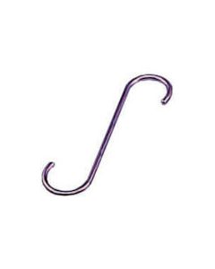 Alminum Longer S Hookcolored Straight Type 1อัน