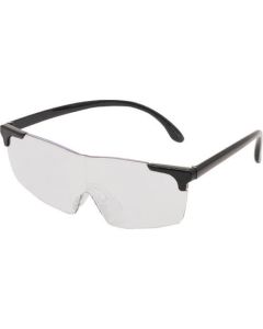 Glasses type magnifying glass (plain) black