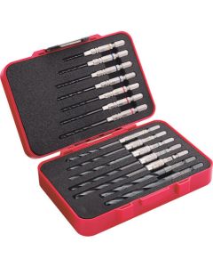 Cushion Drill Bit (for steel) 14 pc. Set