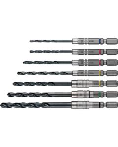 Cushion Drill Bit (for steel) 7 pc. Set