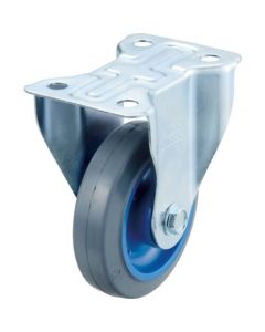 Plate Type Caster Air Caster (nylon wheel rubber tire)  Fixed