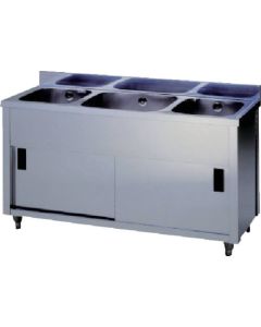 Single-basin Sinks with Cabinet 1อัน