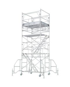 Aluminium Pipe Mobile Scaffold Rolling Tower