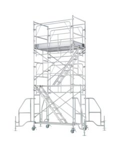 Aluminium Pipe Mobile Scaffold Rolling Tower