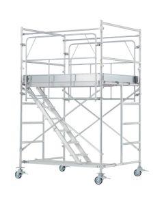 Aluminium Pipe Mobile Scaffold Rolling Tower