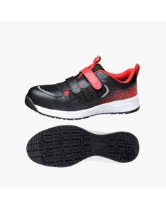 รองเท้าเซฟตี้ทรงสนีกเกอร์ AS-05 EEE Black / Red