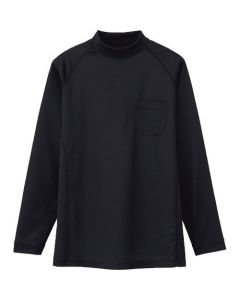 แขนยาวคอต่ำ AS-658 13 สีดำ LL