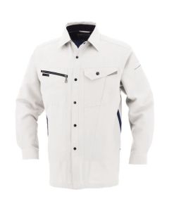 เสื้อเชิ้ตแขนยาว AS-728 3M เงิน M