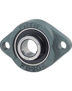 Light Rhombus Flanged Shape Bearing Unit (set screw type)