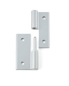 (170018213) AS-HG-AL-NR3040 บานพับอลูมิเนียมอัลลอยด์แบบถอดได้