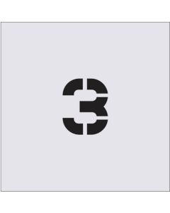 ลายฉลุ 3 ตัวอักษร ขนาด 50 x 40 มม