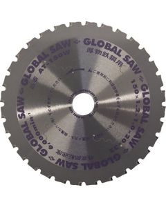 เลื่อยปลายแหลม Global saw สำหรับเหล็กหนา