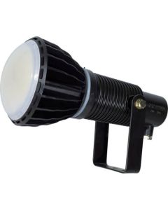 Eco Bic สปอร์ตไลท์ LED นิรภัย 100W ชนิดถาวร ลำตัวกว้าง สายสีดำ VCT 2 ม