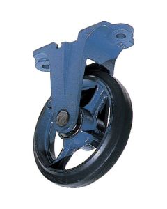 Plate Type Casting Caster (rubber wheel)