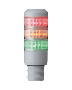ไฟแสดงสถานะ LED สีแดง-เหลือง-เขียว φ30 ชั้น (ติดโดยตรง)