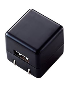 เครื่องชาร์จ AC ทรงลูกบาศก์ (สำหรับ DAP/อายุการใช้งานยาวนาน/1A) สีดำ