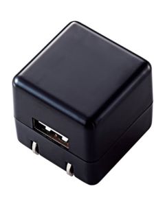 เครื่องชาร์จ AC ทรงลูกบาศก์ (สำหรับ DAP/อายุการใช้งานยาวนาน/1A) สีดำ
