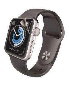 ฟิล์มครอบเต็มสำหรับ Apple Watch 42mm, ดูดซับแรงกระแทก, ใส, กันแสงสะท้อน