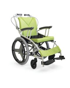 Walker/Wheelchair AY18 ลายดอกไม้ สีส้ม
