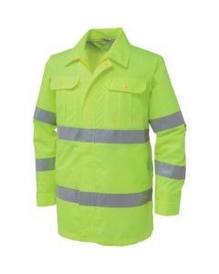 เสื้อผ้าปรับอากาศทัศนวิสัยสูง Azearth ใส่ L สีเหลืองเรืองแสงเท่านั้น