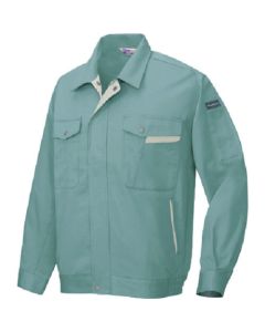 เสื้อเบลาส์แขนยาวสีเทอร์ควอยซ์ x สีเขียวเอิร์ธกรีน LL